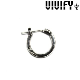 ビビファイ(VIVIFY)の新品未使用 Hammered Hoop Pierce(S) フープ　ピアス　片耳(ピアス(片耳用))