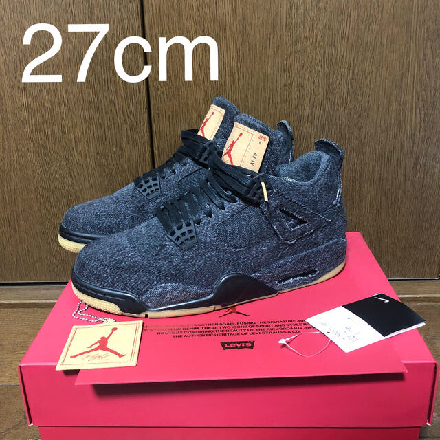 最終値 NIKE AIR JORDAN 4 RETRO LEVIS NRG