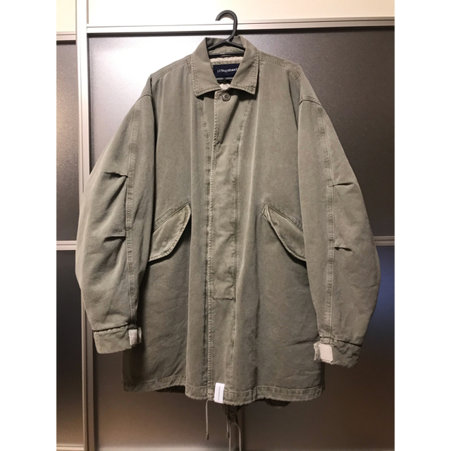 W)taps(ダブルタップス)の最終値下Descendant 18aw cricket twill jacket メンズのジャケット/アウター(モッズコート)の商品写真