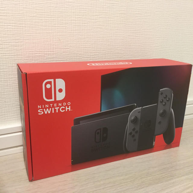 nintendo switch ニンテンドースイッチ 新型 グレー