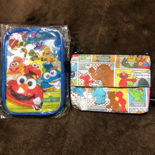 セサミストリート(SESAME STREET)の【値下げ★セサミストリート】ティッシュケース(キャラクターグッズ)