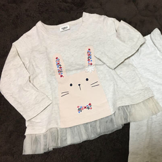 アカチャンホンポ(アカチャンホンポ)の長袖Tシャツ　80サイズ(Ｔシャツ)