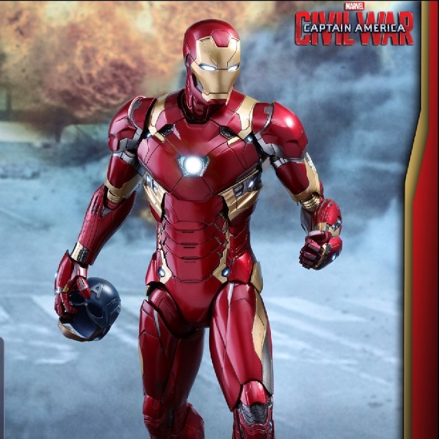 ホットトイズ　Hottoys シビル・ウォー　アイアンマン　マーク46 2