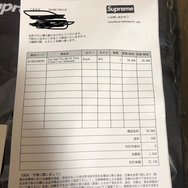 supreme northface expedition backpack 1