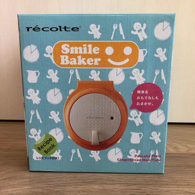 recolte レコルト スマイルベーカー スマホ/家電/カメラの調理家電(ホットプレート)の商品写真