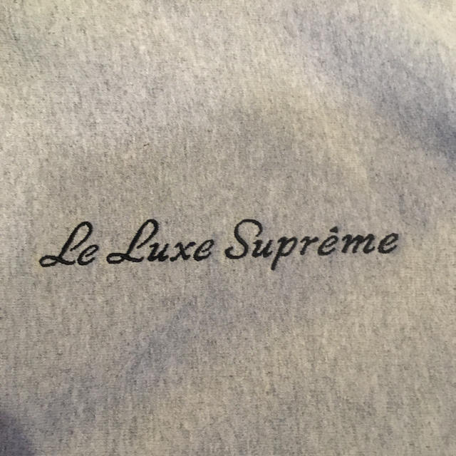 supreme le luxe hooded sweatshirt