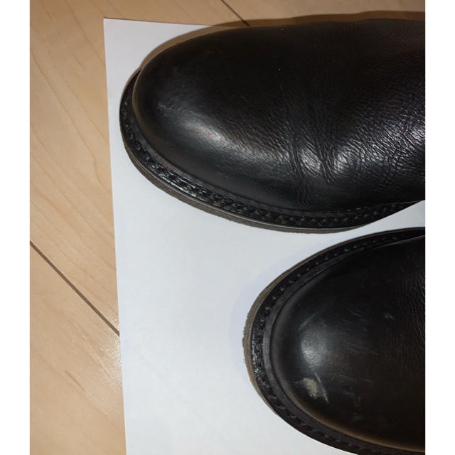 Ciaopanic(チャオパニック)のチャオパニック ブラック 本革ロングブーツ 黒 レディースの靴/シューズ(ブーツ)の商品写真