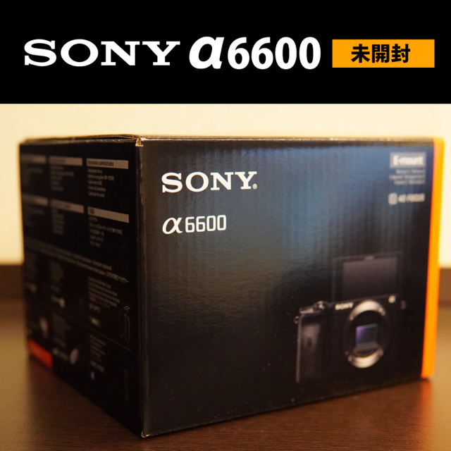 【未開封】SONY α6600 ILCE-6600  a6600 ボディ本体α6600