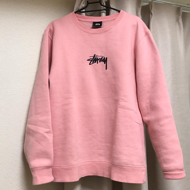 Stussy Stussy ステューシー ピンク トレーナーの通販 By み S Shop ステューシーならラクマ