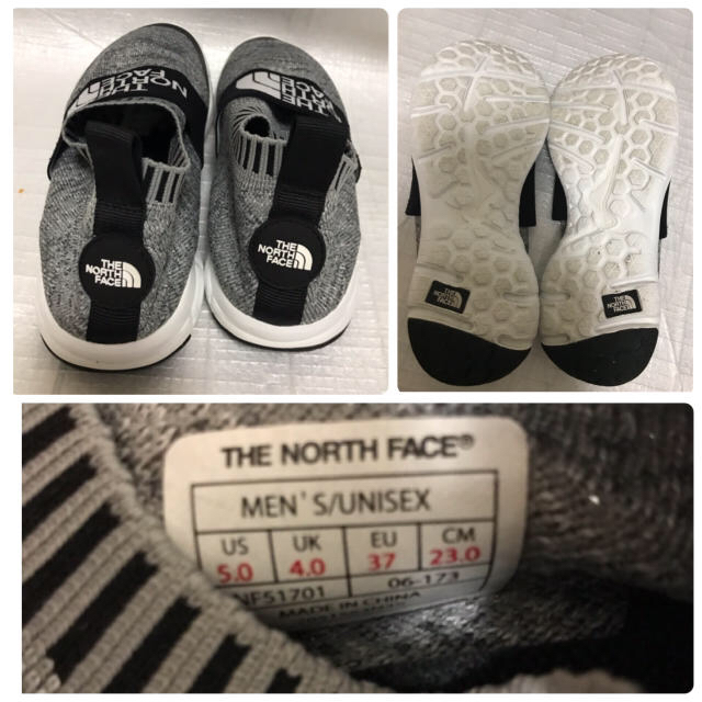 THE NORTH FACE(ザノースフェイス)のTHE NORTH FACE スニーカー　23cm 美品 レディースの靴/シューズ(スニーカー)の商品写真