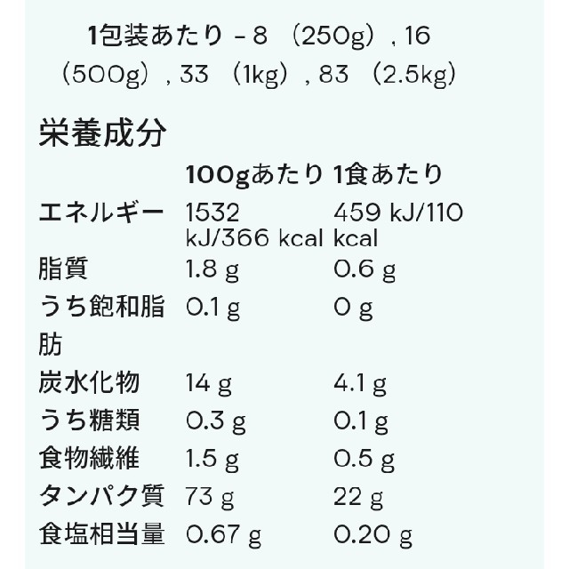 マイプロテイン　ビーガンプロテイン　2.5kg 食品/飲料/酒の健康食品(プロテイン)の商品写真