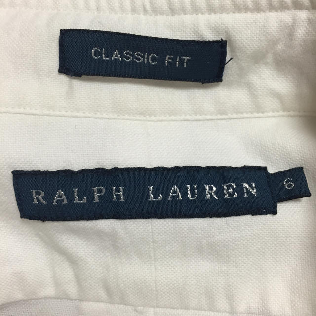 POLO RALPH LAUREN(ポロラルフローレン)のポロ ラルフローレン 白シャツ レディースのトップス(シャツ/ブラウス(長袖/七分))の商品写真