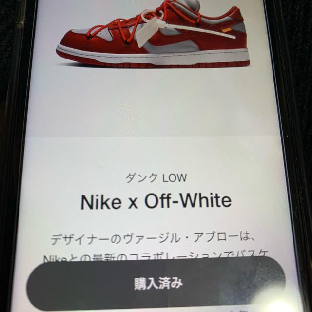 Off-White x NIKE DUNK LOW 27cm