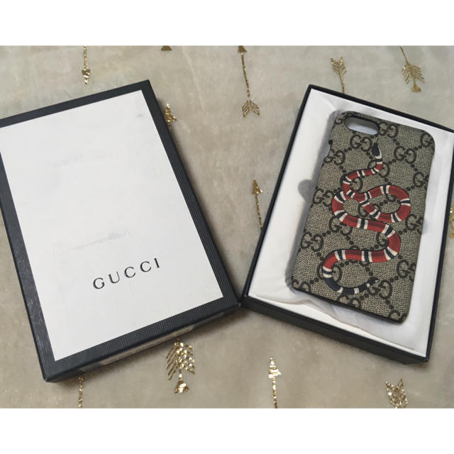 Gucci - GUCCI  ヘビ　iphone7/8 スマホケースの通販