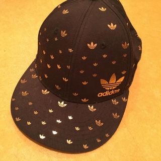 アディダス(adidas)のadidas/キャップ黒(キャップ)