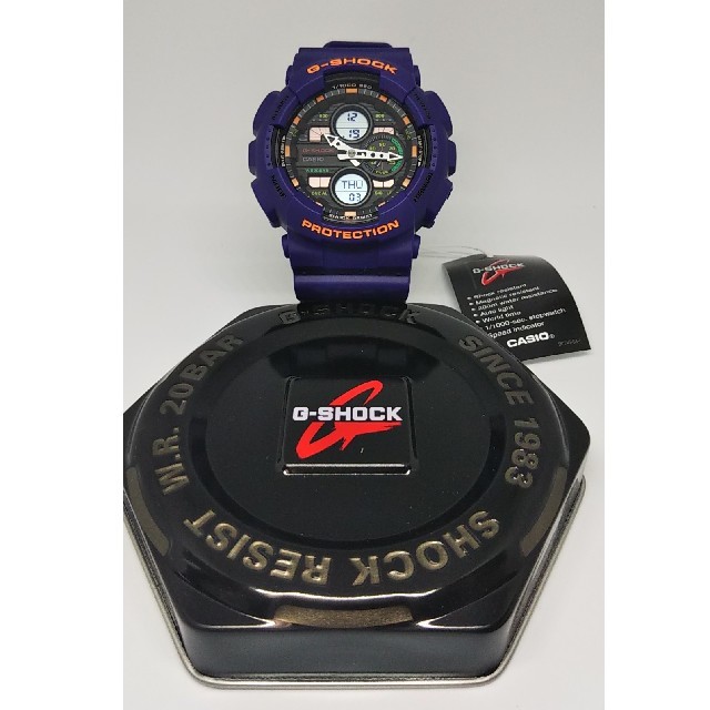 G-SHOCK(ジーショック)のG-shok 通称EVA初号機カラー パープル 逆輸入 200m防水 カシオ メンズの時計(腕時計(デジタル))の商品写真