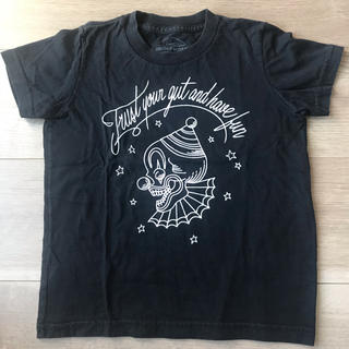 アナザーヘブン(ANOTHER HEAVEN)のANOTHER HEAVEN ブラックTシャツ 100cm(4ans)(Tシャツ/カットソー)
