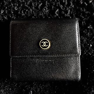 シャネル(CHANEL)のCHANEL ココボタン ダブルホック ミニウォレット(財布)