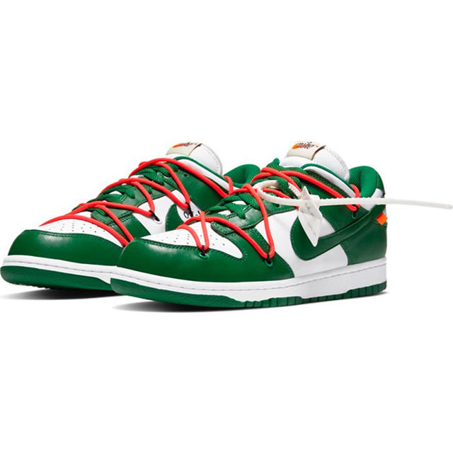 26.5cm OFF-WHITE × NIKE DUNK LOW GREEN