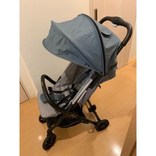 イングリッシーナ(Inglesina)の美品 イングリッシーナ  クイッド  ストーミーグレー(ベビーカー/バギー)