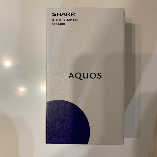 AQUOS(アクオス)のSHARP AQUOS sense2 SH-M08 ニュアンスブラック② スマホ/家電/カメラのスマートフォン/携帯電話(スマートフォン本体)の商品写真