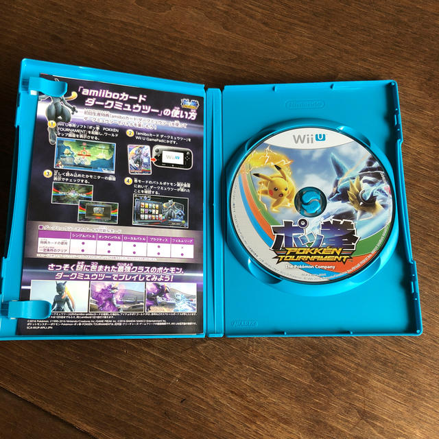 Wii U(ウィーユー)のポッ拳 POKKEN TOURNAMENT Wii U エンタメ/ホビーのゲームソフト/ゲーム機本体(家庭用ゲームソフト)の商品写真