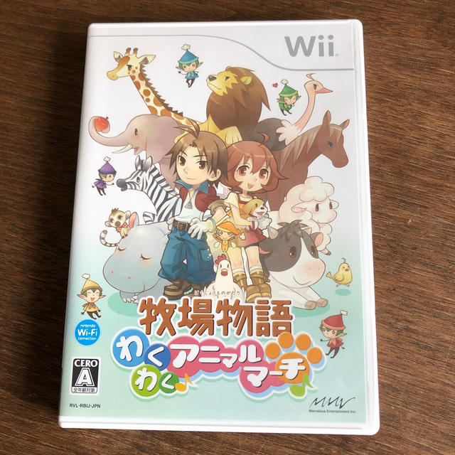 Wii(ウィー)の牧場物語 わくわくアニマルマーチ Wii エンタメ/ホビーのゲームソフト/ゲーム機本体(家庭用ゲームソフト)の商品写真