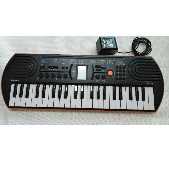 CASIO(カシオ)のCASIOミニキーボード　SA-76 楽器の鍵盤楽器(電子ピアノ)の商品写真