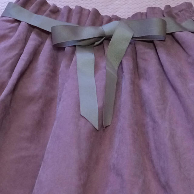 an another angelus(アンアナザーアンジェラス)のan3フィント/ピーチフレアスカート レディースのスカート(ひざ丈スカート)の商品写真