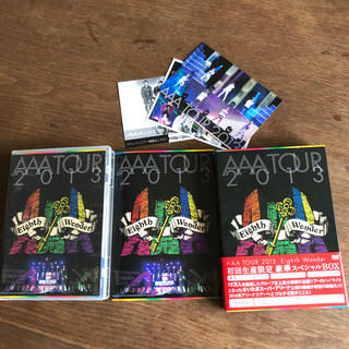 トリプルエー(AAA)のAAA　TOUR　2013　Eighth　Wonder（初回生産限定） DVD(ミュージック)