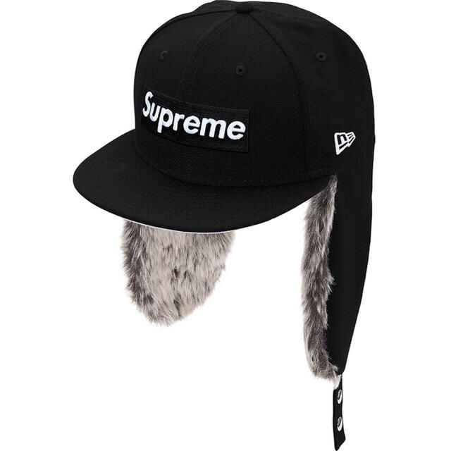 supreme earflap new era cap キャップ　S