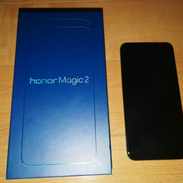 ノッチなしHuawei honor magic2 8+128GB ブラック