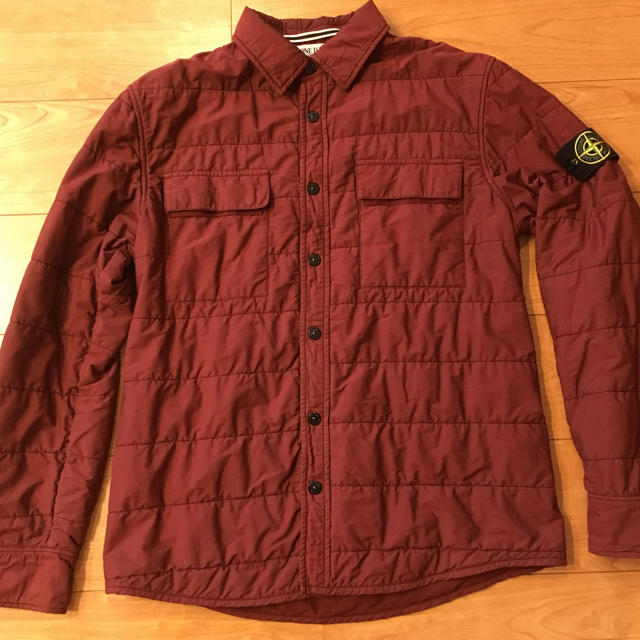 STONE ISLAND(ストーンアイランド)のストーンアイランド キルティングシャツジャケット M メンズのジャケット/アウター(ナイロンジャケット)の商品写真