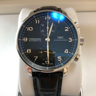 インターナショナルウォッチカンパニー(IWC)の【週末値下】iwc  ポルトギーゼ　クロノグラフ　IW371447 (腕時計(アナログ))