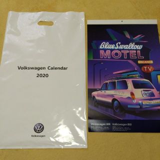 フォルクスワーゲン(Volkswagen)の【非売品】フォルクスワーゲン2020カレンダー(カレンダー/スケジュール)