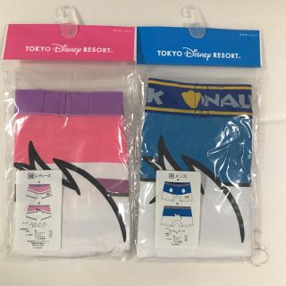 ディズニー(Disney)のディズニー　ペアのボクサーパンツ(ショーツ)