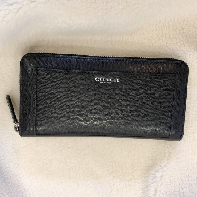 COACH(コーチ)の【年末値下げ】COACH 長財布 ブラック レディースのファッション小物(財布)の商品写真