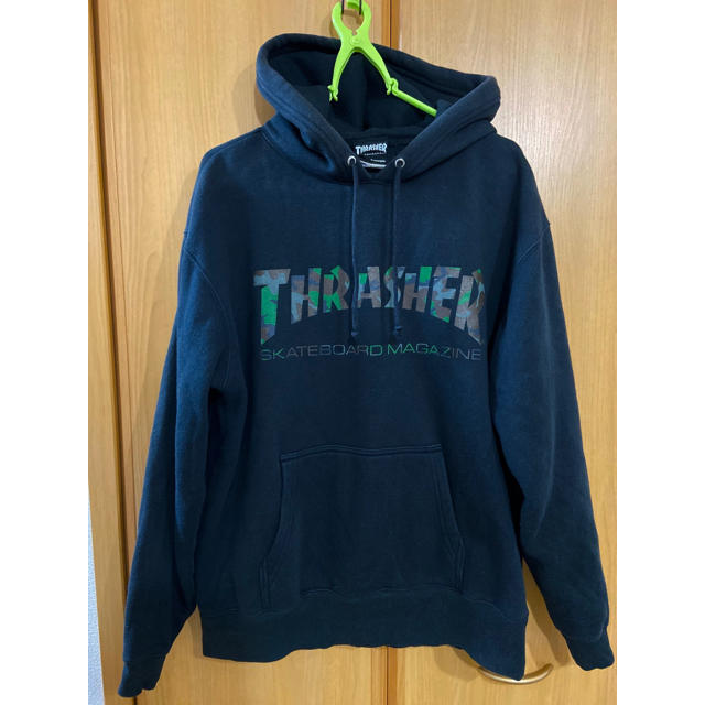 THRASHER(スラッシャー)のTHRASHER スラッシャー パーカー Lサイズ 迷彩 カモ柄 メンズのトップス(パーカー)の商品写真