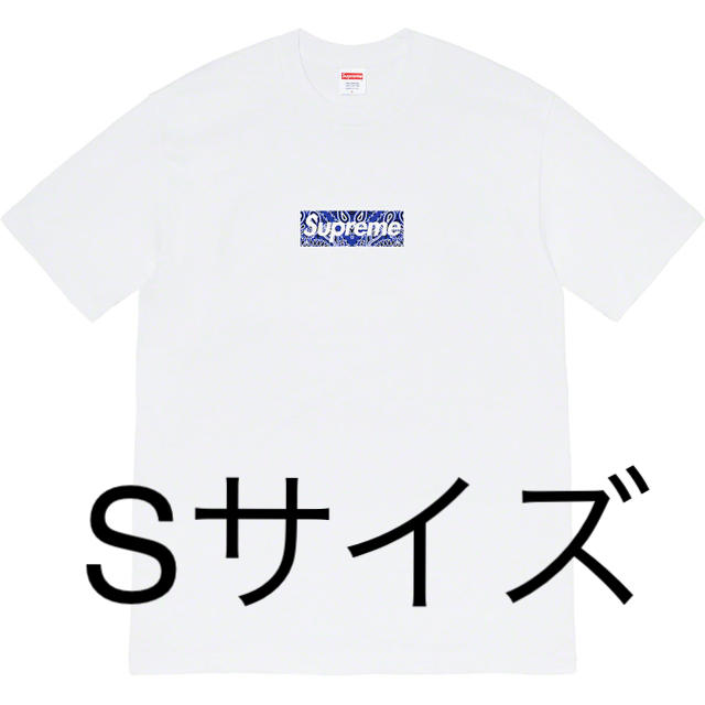 メンズSサイズ 白 Bandana Box Logo Tee