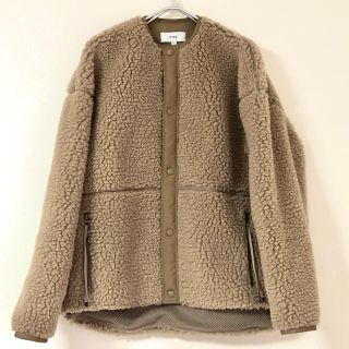 ハイク(HYKE)のHYKE FAUX SHEARLING JACKET(毛皮/ファーコート)