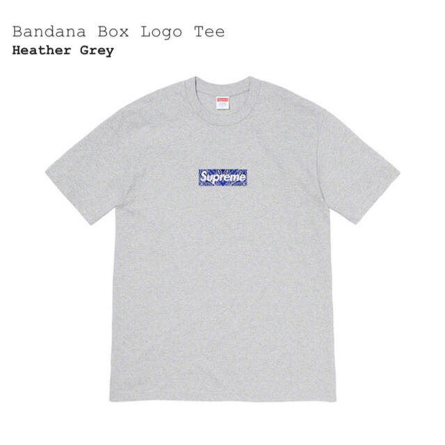 メンズ「本日限定値下げ」supreme bandana boxlogo tee