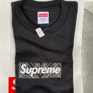 シュプリーム(Supreme)のSupreme 2019FW Bandana Box Logo Tee Sサイズ(Tシャツ/カットソー(半袖/袖なし))