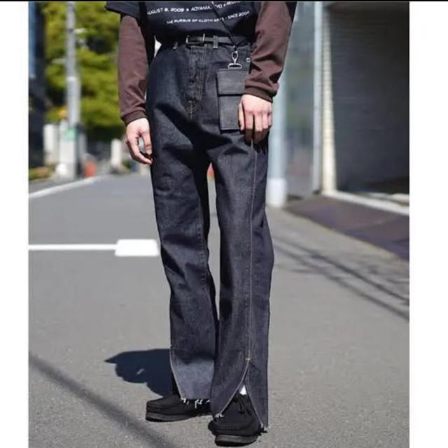 KAIKO  BUG DENIM デニムパンツ  S メンズのパンツ(デニム/ジーンズ)の商品写真