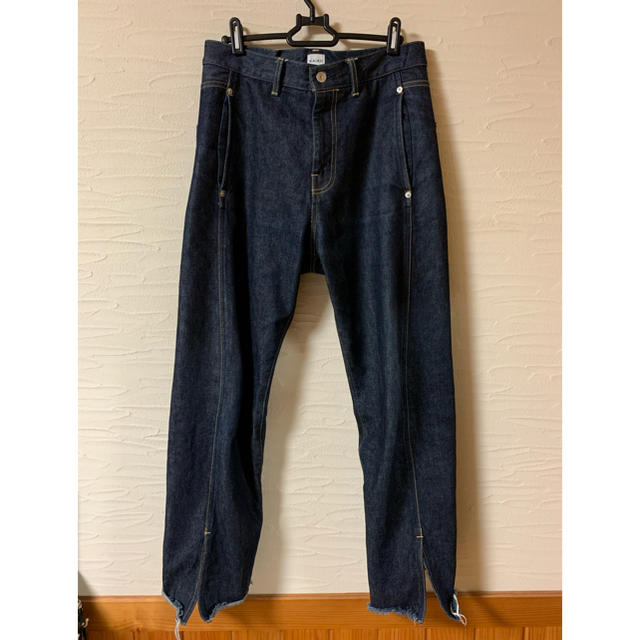 KAIKO  BUG DENIM デニムパンツ  S メンズのパンツ(デニム/ジーンズ)の商品写真