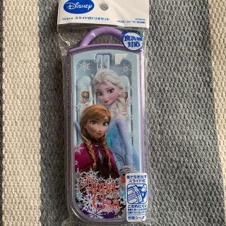 ディズニー(Disney)のアナ雪　お箸、スプーン、フォークセット　(弁当用品)