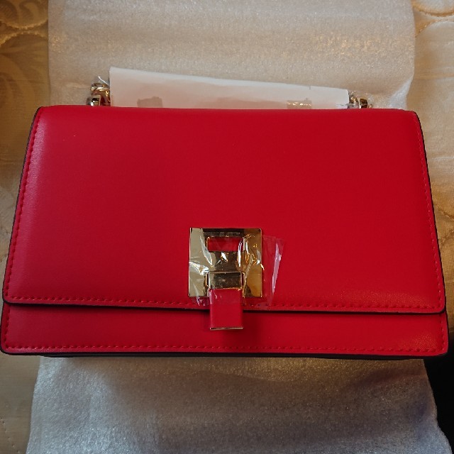ZARA(ザラ)のbirthdaybash JESSICA BAG RED 新品未使用 レディースのバッグ(ショルダーバッグ)の商品写真