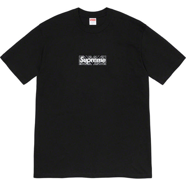 BlackSIZEsupreme 19’F/W Bandana Box Logo Tee