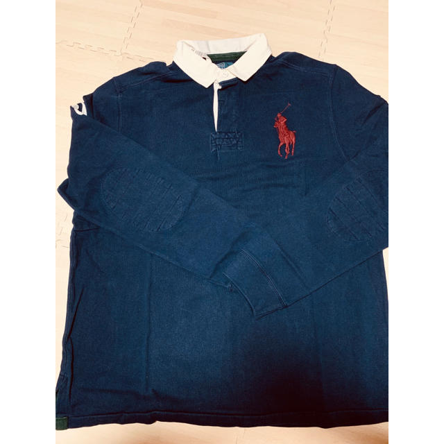 POLO RALPH LAUREN(ポロラルフローレン)のラルフローレン　ラガーシャツ　XL メンズのトップス(ポロシャツ)の商品写真