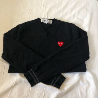 コムデギャルソン(COMME des GARCONS)のplay コムデギャルソン  ハートニット(ニット/セーター)