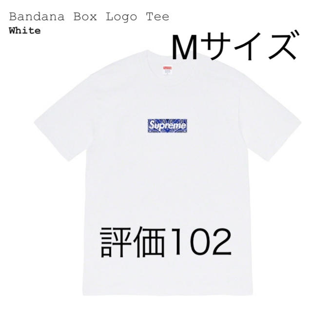 Supreme Bandana Box Logo Tee MサイズTシャツ/カットソー(半袖/袖なし)